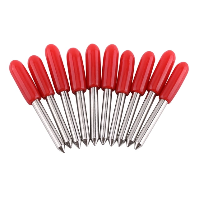 Cuchilla de corte para plotter, cuchilla de carburo cementado para cortar vinilo y rotular (45°)