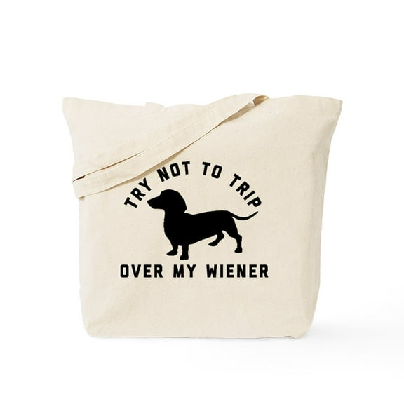 CafePress - Try Not To Trip Tote Bag - Unisex Canvas Tote Bag, Beige, 1-Piece