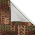 thumbnail image 5 of Ambesonne Geometric Grommet Curtain, Folk Shape, 50" x 84", Pink Green and Brown, 5 of 6