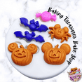 thumbnail image 2 of Halloween Bats, Spider, Candy and Pumpkins Silicone Mold, 2 of 4