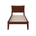 thumbnail image 4 of Metro Twin XL Platform Bed with Open Foot Board in Walnut, 4 of 7