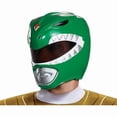 thumbnail image 1 of Costume Helmet Disguise Green Ranger Adult Size, 1 of 4