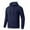 Navy, variant on Taigaofy Men's Geometric Texture Hoodie with Pocket, Skin-Friendly Long Sleeve Casual Pullover, Perfect Valentine's Day Gift for Him Black XL