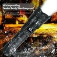 thumbnail image 5 of 9900LM Powerful LED Flashlight Battery Display USB Rechargeable Light Telescopic Zoom Lamp Outdoor Camping Fishing Lantern, 5 of 7