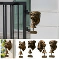 thumbnail image 5 of Moocorvic Vintage Cast Iron Welcome Doorbell with Dog Decor, Farmhouses Entryway Front Gate Bell, Outdoor Wall Hanging Decorations, 5 of 5