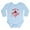 Sky Blue, variant on CafePress - Made In Canada Body Suit - Long Sleeve Cotton Baby Bodysuit