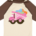 thumbnail image 4 of Inktastic Easter Jelly Bean Dump Truck Girls Long Sleeve Baby Bodysuit, 4 of 5