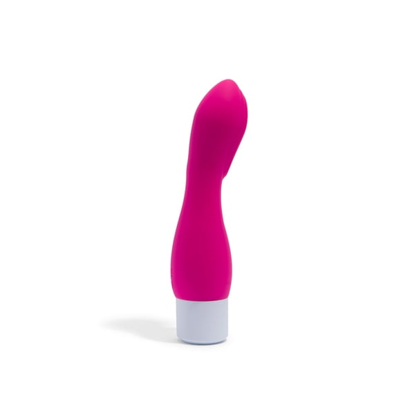 Platanomelón - Vibrador Vaginal Elegante y Discreto con 10 Modos de Vibración, Juguete Erótico Recargable - Ola Fucsia