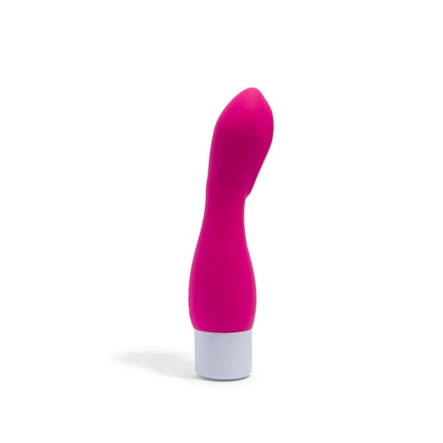 Platanomelón - Vibrador Vaginal Elegante y Discreto con 10 Modos de Vibración, Juguete Erótico Recargable - Ola Fucsia