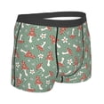 thumbnail image 4 of Uemuo Retro Hippie Groovy Mushroom Pattern Men's Boxer Briefs,Trunk Anti-Chafing,Comfortable, Durable, and Stylish Underwear-Large, 4 of 9