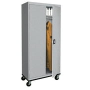 Sandusky Lee 36"W x 24"D x 78"H Steel Transport Mobile Wardrobe