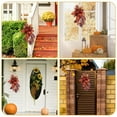 thumbnail image 6 of Hometravel Artificial Sunflower Autumn Hanging Decor, Thanksgiving Harvest Wall Window Display Ornament, Small Floral Bouquet for Door Home Festival Atmosphere, 6 of 6