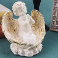 thumbnail image 3 of Decoración hogareña Gwong Angel Table Adorno Exquisito Decorativo Lindo Ángel Estatua Candlestica Ornamento Ornamento Estatuilla de jardín para interiores Gwong 21069373, 3 of 6
