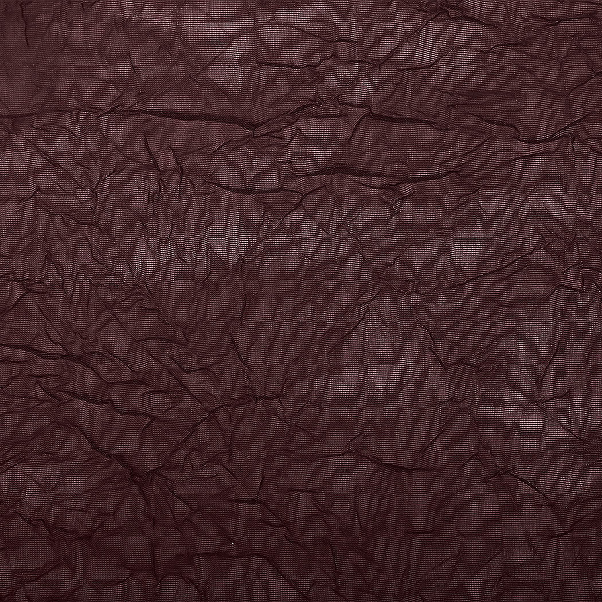 No. 918 Erica Crushed Voile Sheer Grommet Curtain Panel, 51"x84", Burgundy