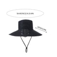 thumbnail image 2 of CaiYueKe Solar Fan Hat, Wide Brim Sun Hat with Built In Fan, Solar Powered Cooling Hat, for Hiking Fishing Beach Camping Gardening, Breathable Outdoor Hat, Sun Protection Hat, 2 of 6