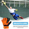thumbnail image 5 of Guantes de portero Guantes de fútbol Guantes de portero de fútbol Guantes de portero con palma de agarre adicional para niños Jóvenes Adultos, 5 of 5