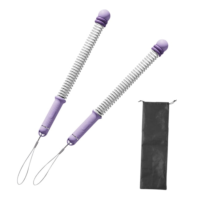 harper 2Pcs Ropeless Battle Ropes Strength Building Portable Multifunctional Exercise Purple