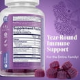 thumbnail image 2 of (Pack Of 3) Zand Elderberry Zinc Gummies 60 Pieces, 2 of 4