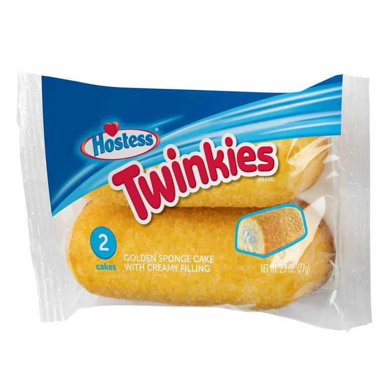 Hostess Twinkies Single Serve, 2 Count, 2.70 oz
