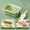 A, variant on Ice Tray Press Mold Food-Grade Ice Cube Maker Space Saving Refrigerator Ice Box Fast Ice Production DIY Custom Ice Shapes Home Kitchen Beverage Accessory