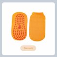 thumbnail image 2 of Calcetines tobilleros antideslizantes para padres e hijos, color sólido, cómodos para niños y adultos, 2 of 5