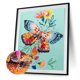 thumbnail image 2 of Cuadros Decorativos Kits de pintura de diamantes 5D DIY Mariposa colorida Taladro cuadrado completo (20x30CM) Likrtyny embutido en tela, 2 of 9