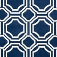 thumbnail image 3 of SAFAVIEH Newport Shirley Bordered Geometric Area Rug, Sapphire Blue/Cream, 8' x 10', 3 of 4
