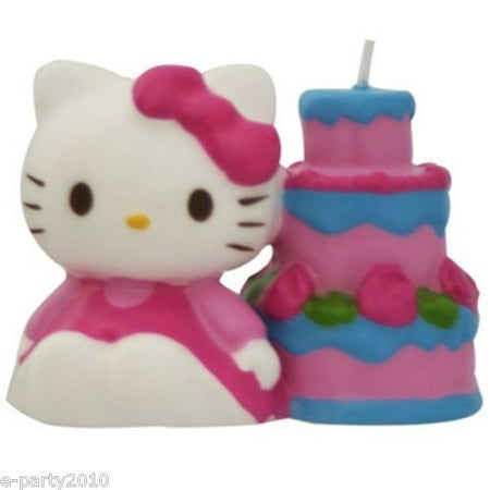 Hello Kitty Cake Candle 1ct Walmart Com
