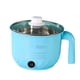 thumbnail image 2 of Olla Eléctrica Multifuncional, Bandeja Calefactora, Pequeña Cocina Eléctrica, Mini Vaporera Multiusos para Sopa, Olla de Cocina de 1,2 L para Fideos, azul de una sola capa Soledad  Ollas Calientes Eléctricas, 2 of 10