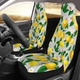 thumbnail image 2 of Yiaed Lemon Seamless Pattern Oil Painting Effect Print Car Seat Covers,Universal Auto Seats Protector Fits for Car,SUV Sedan,Truck,Automotive Seat Covers & Accessories(Two packs), 2 of 7