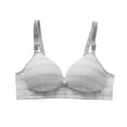 thumbnail image 2 of Hilenly Front Closure Bras for Women Lightly Lined No Underwire Bra Soft Breathable Eveyday Bras, 2 of 4