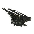 thumbnail image 3 of freneci Medieval Belt Pouch Fashion Waist Bag for Cosplay Festival Stage Performance Black, 3 of 8