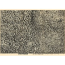 Topographical Map - Colorado Sheet - McConnell 1894 - 23 x 32.08 - Vintage Wall Art