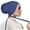 Blue, variant on LSQii Headbands for Women Casual Elastic Bandage Soft Beanie Muslim Hijab Lightweight Breathable Turban Head Wraps Solid Color Fashion Accessories Orange
