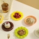 thumbnail image 5 of Adorable juego de vajilla estilo hamburguesa de 7 piezas, con platos de postre, tapas y tazones para cereales, un regalo original y original., 5 of 5