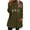 Army Green #01, variant on Long Sleeve Shirts for Wome Soft and Comfortable Double Face Wool Women's Round Love Printed Loose Long Sleeve Thickened Thermal Top & Christmas Blouses with Pockets