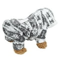 thumbnail image 1 of Dog Pajamas, Plush Soft Warm 5 Sizes Pet Clothes, Cat For Small Medium Large Dog L, 1 of 8