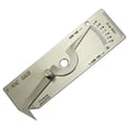 thumbnail image 1 of Medidor de Soldadura Riverweld Acero Inoxidable Métrico para Inspección y Verificación de Altura de, 1 of 8