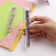 thumbnail image 3 of Bolígrafo multicolor de seis colores con forma de concha de color, bolígrafo de dibujos animados, 3 of 4