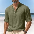 thumbnail image 2 of Top de Manga Larga de los Hombres con Cremallera de Color para Al Aire Libre, el Trabajo Y los Deportes, 2 of 8