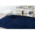 thumbnail image 4 of Unique Loom Marilyn Monroe Opulence Shag Collection Area Rug - (2' x 3' Rectangle Aegean Blue), 4 of 8