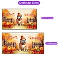 thumbnail image 5 of Happy Thanksgiving Bulldog Give Thanks Fall Beanie Scarf Welcome Desk Mat Full Keyboard Mouse Pad Dog Lover Gifts Idea Large Mousepad - 00020, 5 of 5
