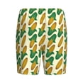thumbnail image 2 of Lsque Corn Mens Sleep Pajama Shorts,Short Pajama Pants, Cotton Ultra-Soft Knit-X-Large, 2 of 9