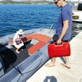 thumbnail image 2 of Marine Tank, 3/6/12 Gallon Marine Portable Tank Outboard Marine Boat Tank With Line, I-Shaped Handle, Easy to Carry, 2 of 7