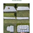 thumbnail image 3 of ZHAOCHENG Esterilla de picnic portátil, impermeable, resistente a la arena y lavable a prueba de humedad, adecuada para playa, césped y viajes, 3 of 5