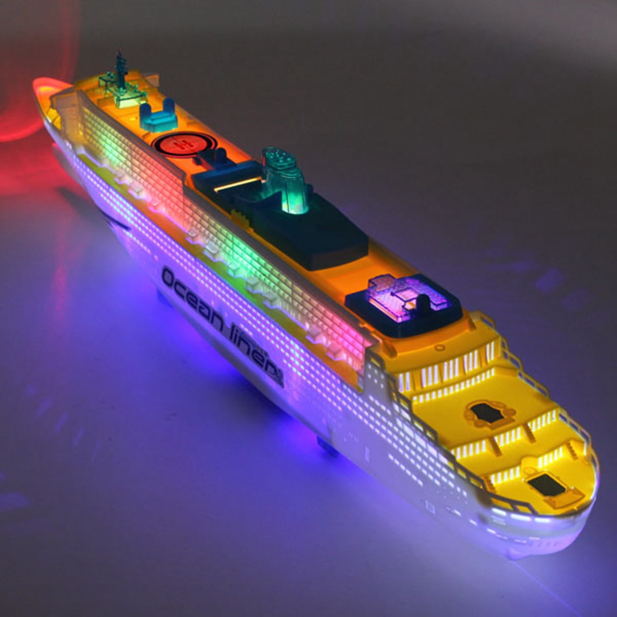 cruise ship toy boat