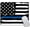 Black, variant on Gaming Mouse Pad Custom, Black Flag with Police Blue Line Customized Rectangle Non-Slip Rubber Mousepad Gaming Mouse Pad