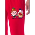 thumbnail image 3 of Elf The Movie Mens' Buddy Chibi Maple Syrup Sleep Pajama Pants, 3 of 5