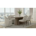 thumbnail image 2 of I Home Furnishings Elements Banquette - Ivory In Cocoa Finish, 2 of 11