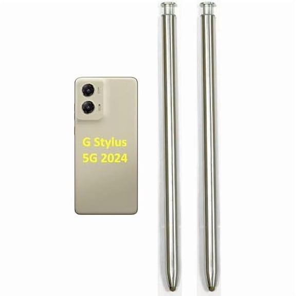xzyuan 2PCS Stylus Pen for Moto G Stylus 5G 2024 Touch Screen Pen Replacement for Motorola 2024 5G All Version Touch Parts Stylus S Pen (Caramel Latte)